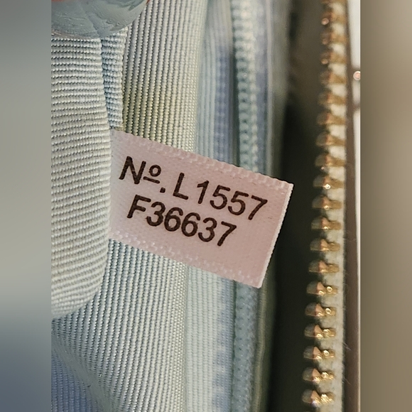 Coach Mint Green Crossgrain Leather Small Christie Satchel Shoulder Bag (F33637) - Picture 15 of 15